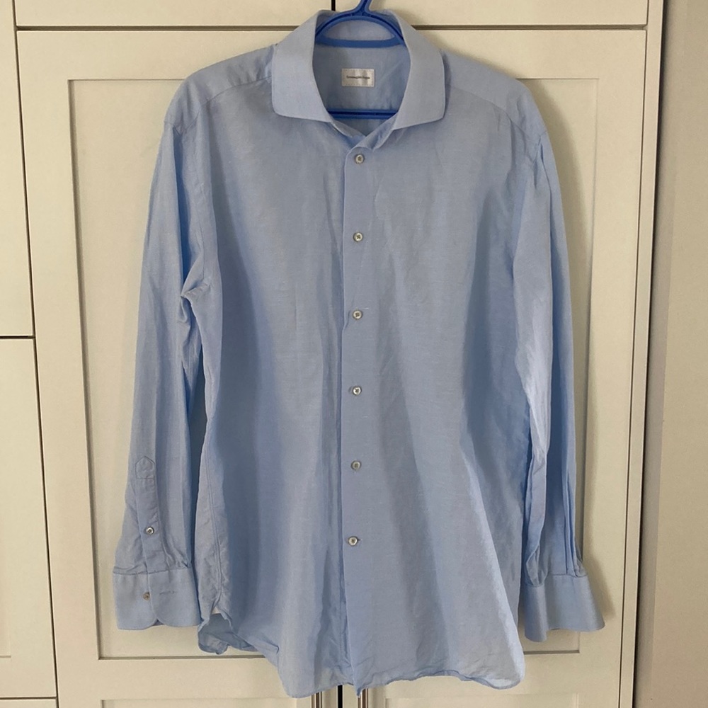 Ermenegildo Zegna Light Blue Dress Shirt